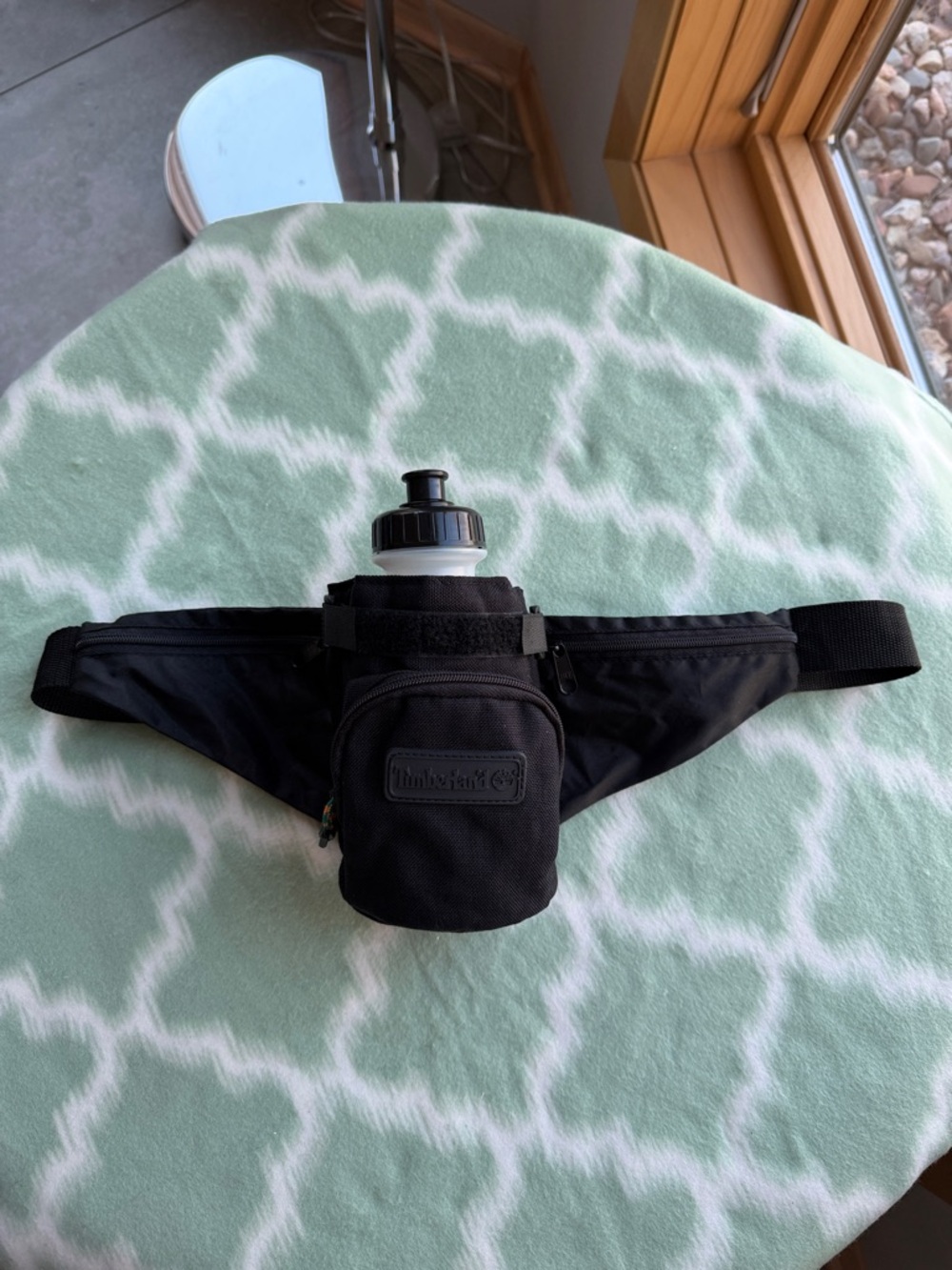 NEW Timberland Black Waist Hip Pack with Removable Bottle